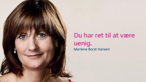 Ret til at være uenig